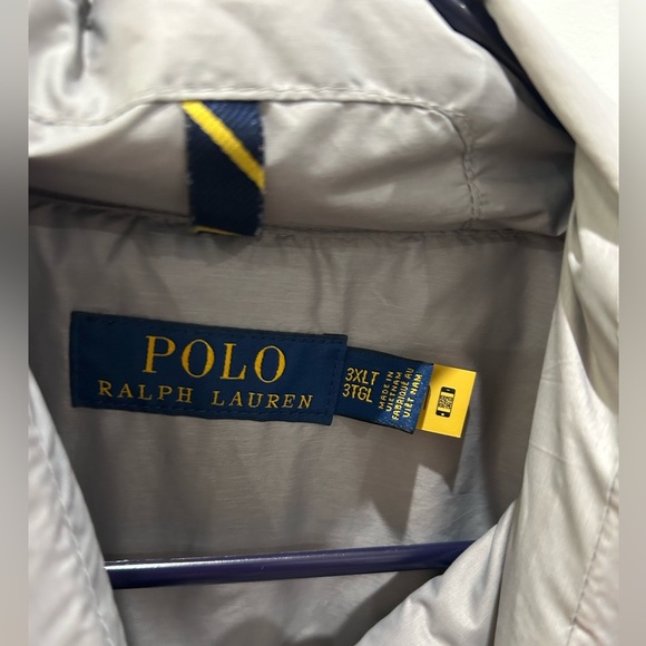 Ralph Lauren Polo Gray Puffer Vest - Picture 3 of 5